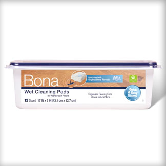 <p>See how Bona Wet Cleaning Pads are designed to clean better at 0:07.</p><br/>