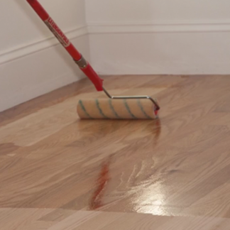 <p>Find out how long floors need to cure before you can fully enjoy them at 0:57 in the video.</p><br/>