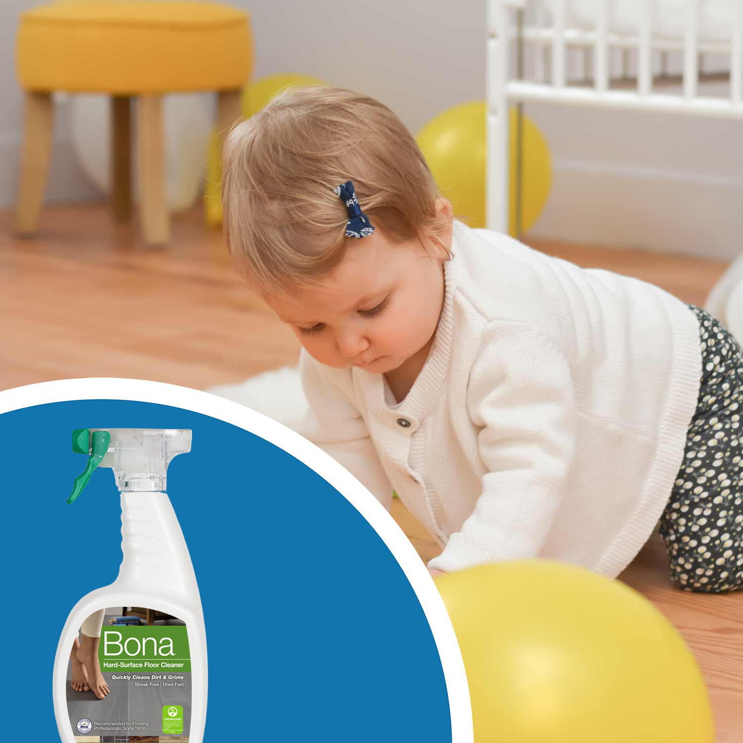 <p><strong>The&nbsp;Bona Hard-Surface Floor Cleaner</strong><a href="https://us.bona.com/products/stl-cleaner-36oz.html"><strong>&nbsp;</strong></a><strong>is an excellent choice for cleaning luxury vinyl flooring and other hard surface floors.&nbsp;</strong>Safe to use around pets and children, our floor cleaner dries fast and leaves no residue&mdash;the perfect choice when you don&rsquo;t want your floors to get in the way of your life.</p><br/>
